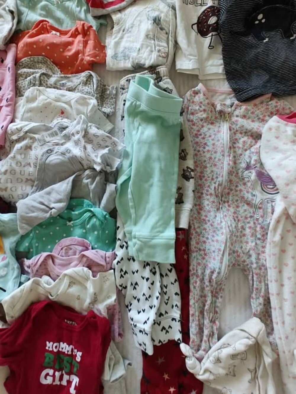 40pcs Large Baby Girl Clothing Bundle set assortement 9-12m
